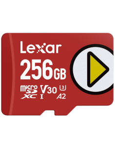 Lexar LMSPLAY256G-BNSNG memoria flash 256 GB MicroSDXC UHS-I Clase 10