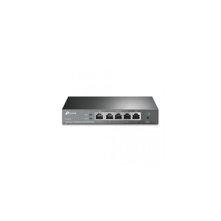 TP-LINK Gigabit Multi-WAN VPN router 10 Gigabit Ethernet, 100 Gigabit Ethernet Negro