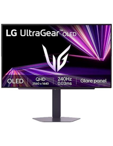 MONITOR LG, 27 PULGADAS, 27GX704A-B, 68,6 CM, 2560 X 1440 PIXELES, QUAD HD, OLED, 0,03 MS, NEGRO