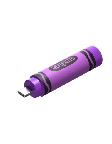 SANDISK CRAYOLA USB-C FLASH DRIVE, 128 GB, - VIVID VIOLET (PURPLE)
