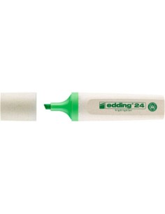 MARCADOR FLUORESCENTE ECOLINE 24 COLOR VERDE CLARO EDDING 24-011