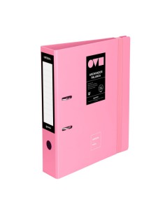 ARCHIVADOR A4 65MM EN POLYFOAM UNEQUAL MINIMAL ROSA GRAFOPLAS 17262853