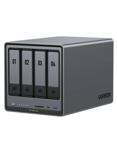 Ugreen NASync DXP4800 Plus NAS Escritorio Intel® Pentium® Gold 8505 8 GB DDR5 0 TB UGOS PRO