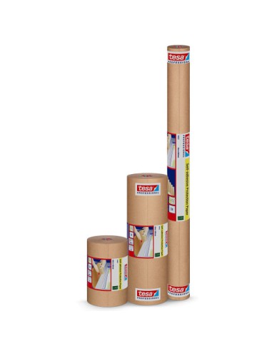 ROLLO PAPEL PROTECTOR AUTOADHESIVO MARRON 15CM X 50M. TESA 74922-00000-00