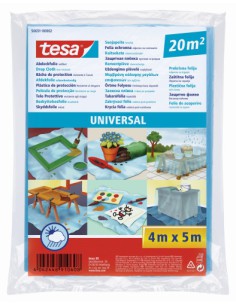 LONA PROTECTORA PLASTICO 20M2 UNIVERSAL TESA 56651-00002-02