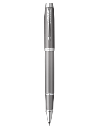 BOLIGRAFO ROLLER ACABADO GRIS PUNTA FINA + ESTUCHE REGALO PARKER 2203897