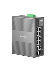 TP-Link Omada IES210GPP switch Gestionado Gigabit Ethernet (10/100/1000) Energía sobre Ethernet (PoE) DIN rail Gris