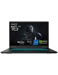 GIGABYTE PORTATIL GAMING A16 CVHI3ES864SD,RPL I7-13620H,32GB DDR5,SSD 1TB,16” FHD 165Hz,RTX5070/8GB,FREEDOS