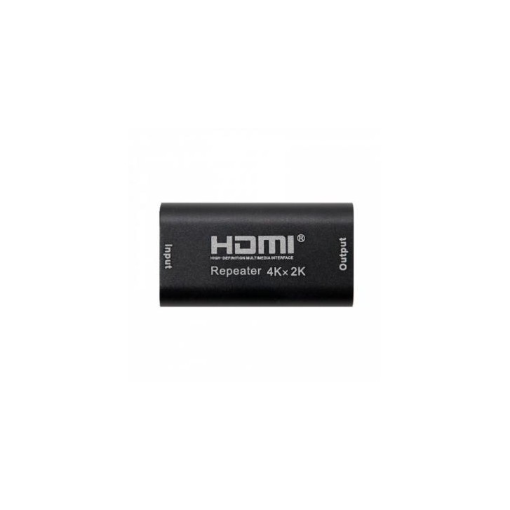 Nanocable Repetidor HDMI, A/H-A/H, Negro