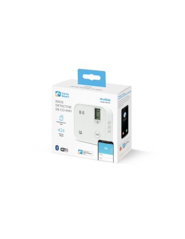 DETECTOR DE SEGURIDAD DE CO SMART WIFI GARZA 401705C