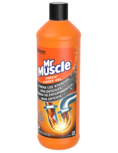 DESATASCADOR EN BOTELLA MUSCLE FORZA GEL 1 LITRO SC JOHNSON J338967