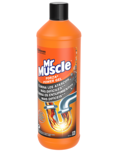 DESATASCADOR EN BOTELLA MUSCLE FORZA GEL 1 LITRO SC JOHNSON J338967