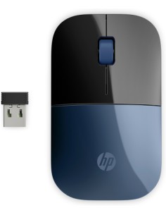 HP Ratón inalámbrico azul Z3700
