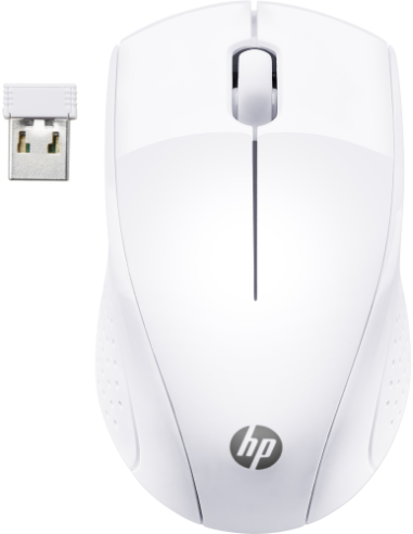 HP Ratón inalámbrico 220 (Blanco Nieve)