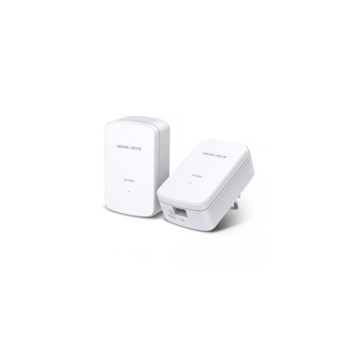 MERCUSYS 1000 MBPS HIGH-SPEED TRANSFER RATE - FAST AND STABLE TRANSMISSIONS WITH ADVANCED HOMEPLUG AV2 SUPER-FAST WIRED CONNECTI