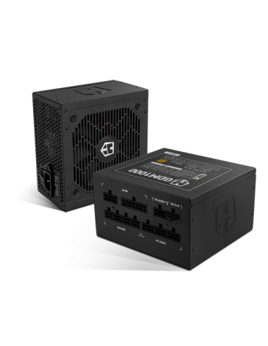 NOX Hummer GDM 1000W GOLD unidad de fuente de alimentación 20+4 pin ATX ATX Negro