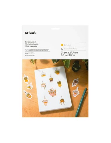 CRICUT PRINTABLE VINYL A4 - 10