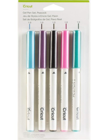 CRICUT GEL PEN SET PEACOCK