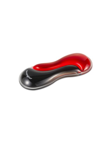 REPOSAMUÑECAS DUO GEL PARA RATÓN/TRACKBALL SLIM COLOR NEGRO / ROJO KENSINGTON K62440WW