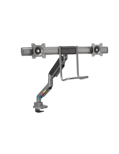 BRAZO PARA DOS MONITORES SMARTFIT ERGO CON BARRA TRANSVERSAL Y ASA HASTA 32 PULGADAS KENSINGTON K58272WW
