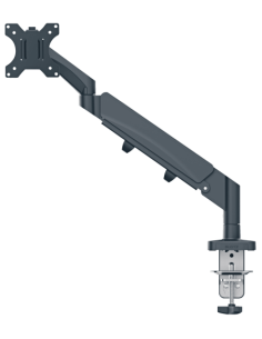 BRAZO PARA UN MONITOR ERGO SPACESAVING COLOR GRIS OSCURO LEITZ 64890089