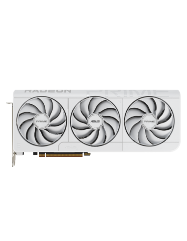 ASUS Prime -RX9070XT-O16G-WHITE AMD Radeon RX 9070 XT 16 GB GDDR6