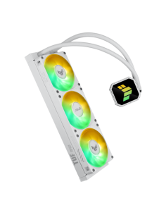 ASUS TUF Gaming LC III 360 ARGB White Edition Carcasa del ordenador Sistema de refrigeración líquida todo en uno 12 cm Blanco
