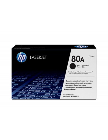 HP 80A TONER HP80A NEGRO (CF280A)