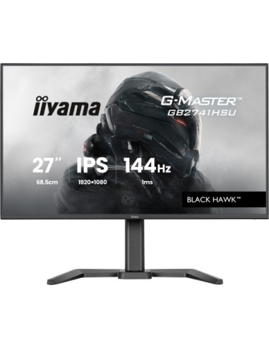 MONITOR IIYAMA 27 PULGADAS RESOLUCIÓN WQHD (2560X1440), PANEL IPS, 5 MS, 70 HZ, BRILLO 350, CONTRASTE 1000:1, HDMI, DISPLAYPORT,