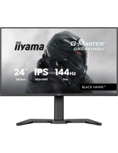 MONITOR IIYAMA 24 PULGADAS RESOLUCIÓN FULL HD (1920X1080), PANEL IPS, 1 MS (MPRT), 100 HZ, BRILLO 250, CONTRASTE 1300:1, HDMI, D