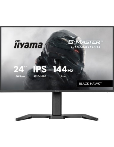 MONITOR IIYAMA 24 PULGADAS RESOLUCIÓN FULL HD (1920X1080), PANEL IPS, 1 MS (MPRT), 100 HZ, BRILLO 250, CONTRASTE 1300:1, HDMI, D