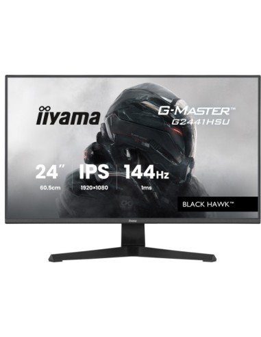 MONITOR IIYAMA 24 PULGADAS RESOLUCION FULL HD (1920X1080), PANEL IPS, 1 MS (MPRT), 75 HZ, BRILLO 250, CONTRASTE 1000:1, HDMI, DI