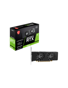MSI GEFORCE RTX 3050 LP E 6G OC tarjeta gráfica NVIDIA 6 GB GDDR6