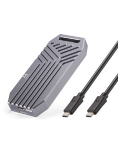 Ewent EW7062 caja para disco duro externo Caja externa para unidad de estado sólido (SSD) Gris Oscuro
