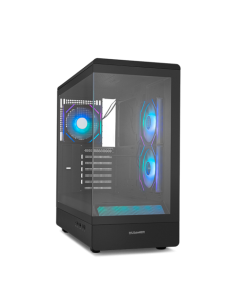 NOX Hummer NXHUMMERSIGNALBK carcasa de ordenador Midi Tower Negro