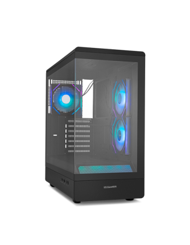 NOX Hummer NXHUMMERSIGNALBK carcasa de ordenador Midi Tower Negro