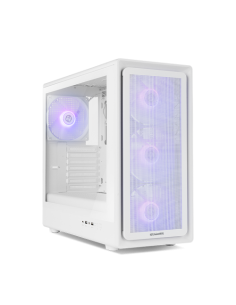 NOX Hummer NXHUMMERAEROWH carcasa de ordenador Midi Tower Blanco