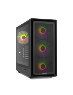 NOX Hummer Aero Midi Tower Negro