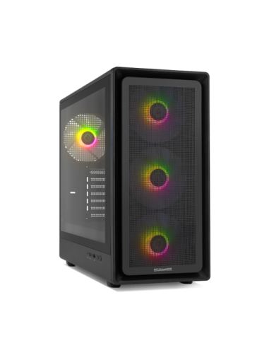 NOX Hummer Aero Midi Tower Negro