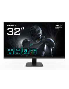 GIGABYTE GS32QA Monitor Gaming 32” QHD - 2560 x 1440, 180Hz, 1ms, 300 cd/m², FreeSync Premium, HDR Ready, HDMI 2.0, DisplayPort 