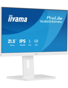 MONITOR IYAMA PROLITE, 21,5 PULAGADS, 54,5 CM, IPS PANEL TECHNOLOGY LED, 1920X1080, 100 HZ, MATE BLANCA