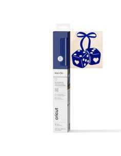 CRICUT FLOCKED IRON-ON BLUE 30X48CM