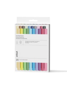 Cricut 2011824 marcador 20 pieza(s) Punta fina Colores surtidos