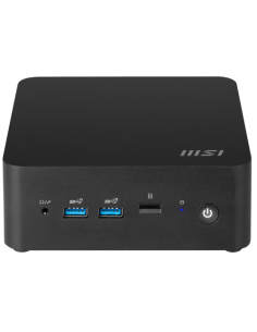 MSI CUBI NUC 1MG-237BEU PC/estación de trabajo barebone 0.84L sized PC Negro 150U Intel SoC