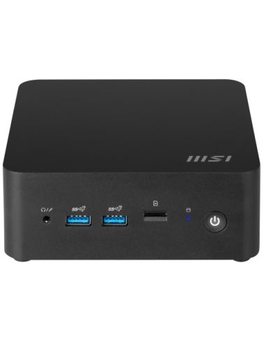MSI CUBI NUC 1MG-237BEU PC/estación de trabajo barebone 0.84L sized PC Negro 150U Intel SoC