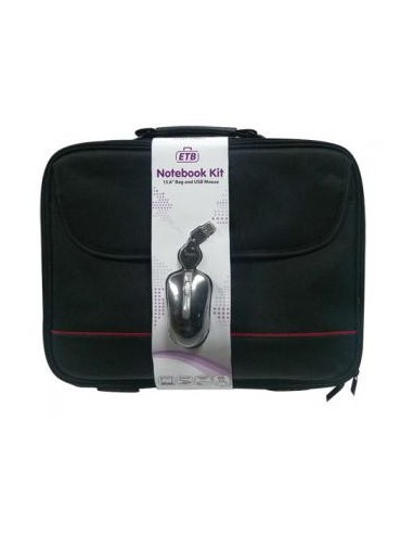 Eminent EM2505 maletines para portátil 39,6 cm (15.6") Maletín Negro