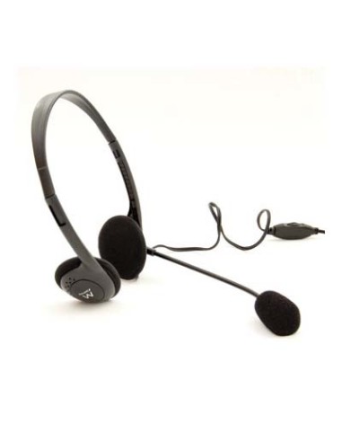 Ewent EW3563 auricular y casco Auriculares Diadema Conector de 3,5 mm Negro