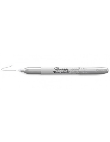 MARCADOR FINE PLATA SHARPIE 1891063
