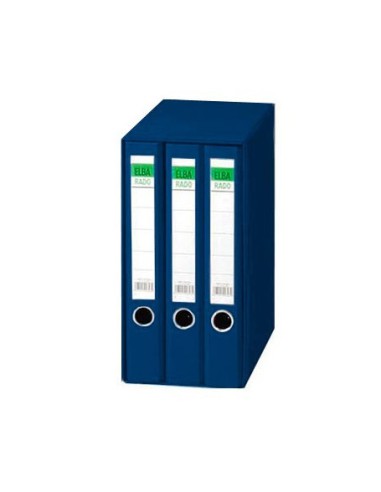 Elba Módulos Rado Top carpeta de cartón A4 Azul