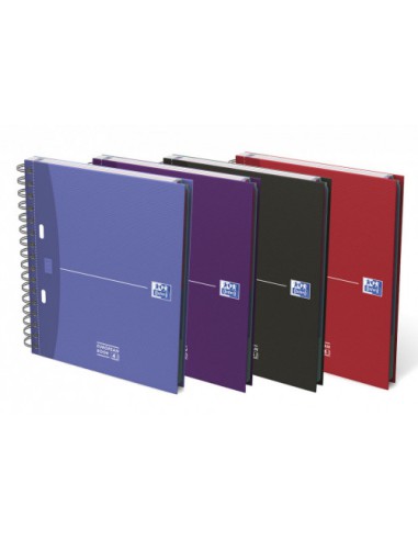 CUADERNO EUROPEANBOOK 1 TAPA EXTRADURA A5+ 100 HOJAS 5X5 COLORES SURTIDOS ESSENTIALS 3SEP OXFORD 100100314